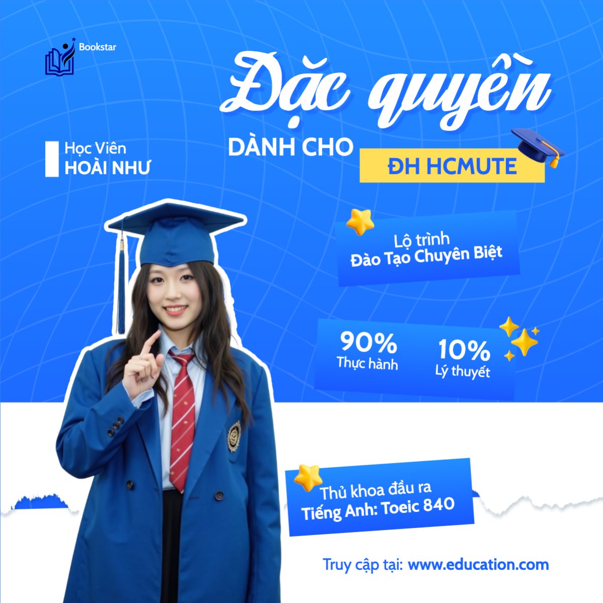 Mẫu Bài post MXH vuông Xét tuyển, tuyển sinh, tựu trường, nhập học, giáo dục, education, school, trường học, ngoại ngữ — LayerPic