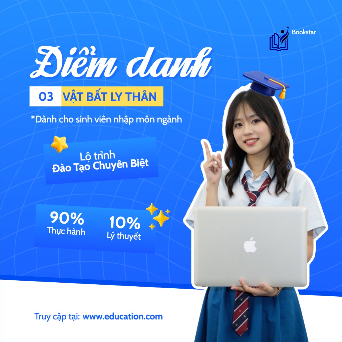 Mẫu Bài post MXH vuông Xét tuyển, tuyển sinh, tựu trường, nhập học, giáo dục, education, school, trường học, ngoại ngữ — LayerPic