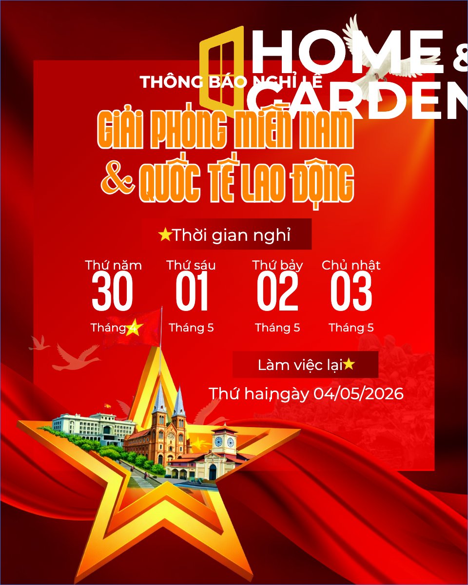 Lịch nghỉ lễ 30/4-1/5