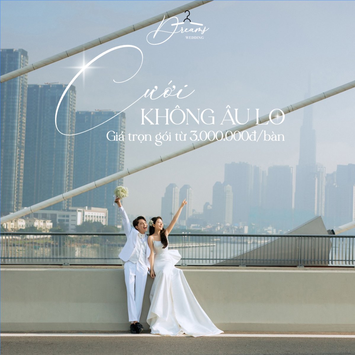 Mẫu Bài post MXH vuông Cưới hỏi, đám cưới, wedding, anniversary — LayerPic