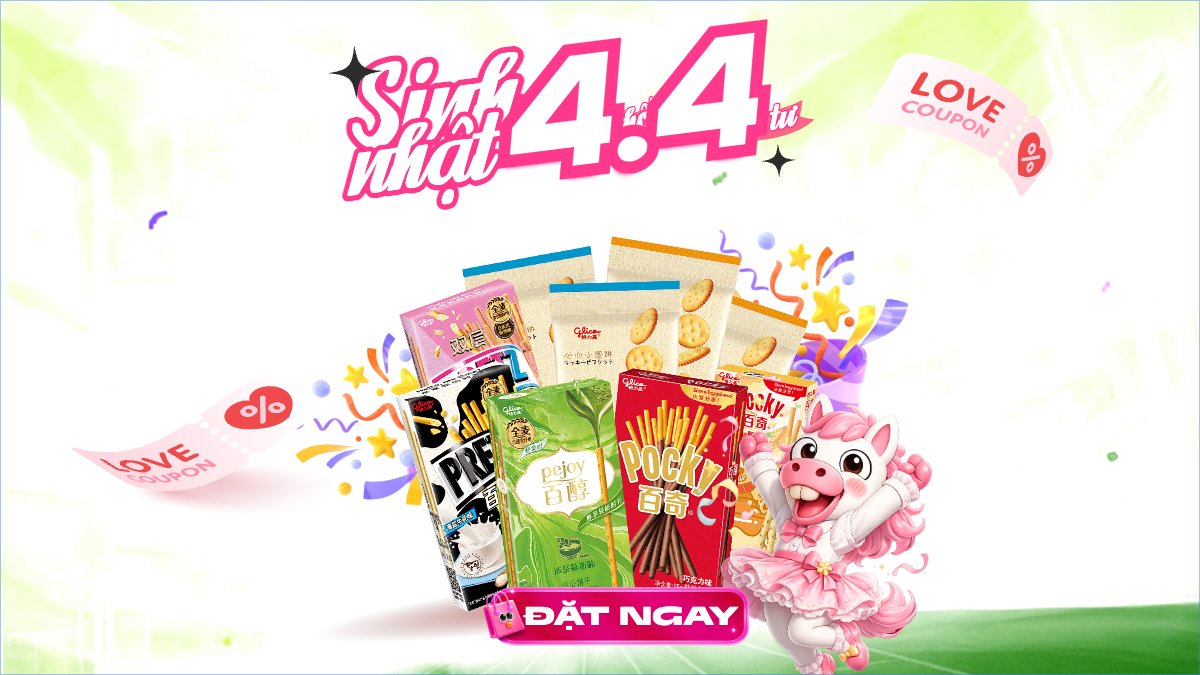 Sinh nhật 4.4 chốt deal vô tư
