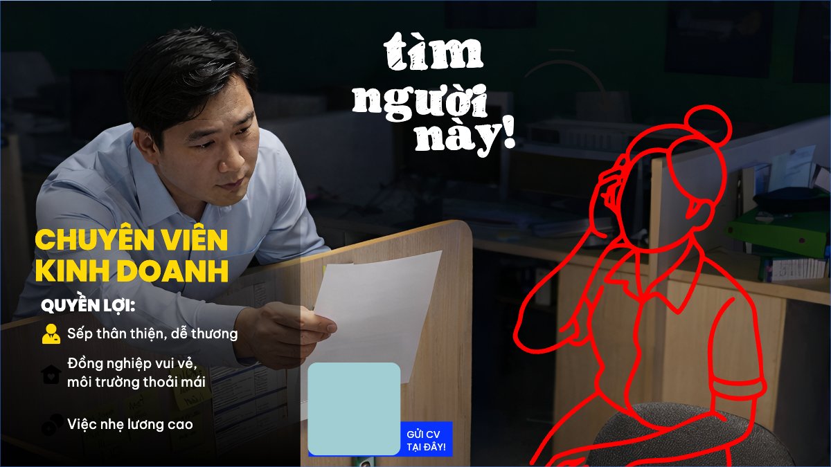 Mẫu Bài post MXH (16:9) Tìm người này — LayerPic