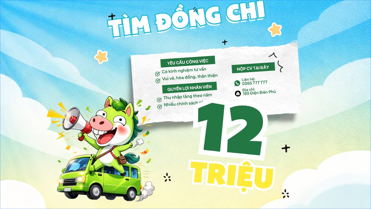 Mẫu Bài post MXH (16:9) Tìm đồng chí — LayerPic