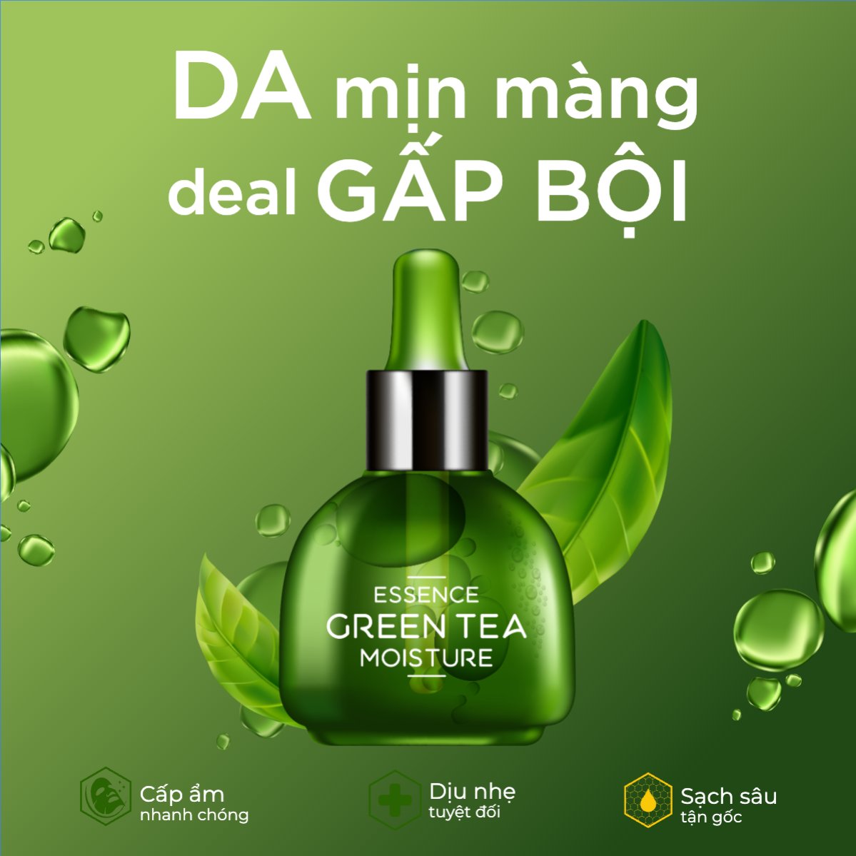 Mẫu Bài post MXH vuông Spa, beauty, làm đẹp, thẩm mỹ, comestic — LayerPic