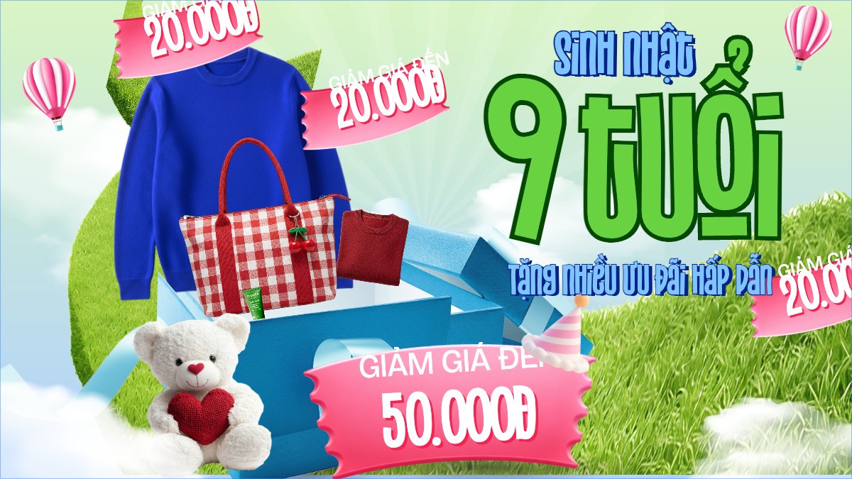 Giảm giá sinh nhật