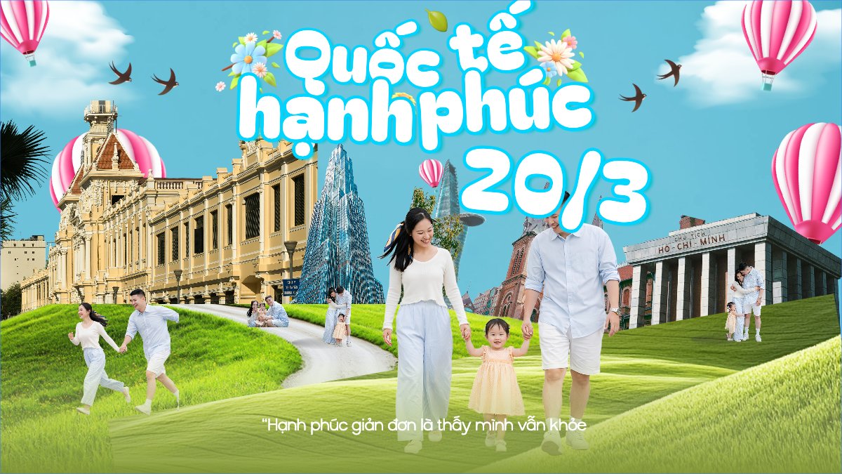 Mẫu Bài post MXH (16:9) Quốc tế hạnh phúc 20/3 — LayerPic