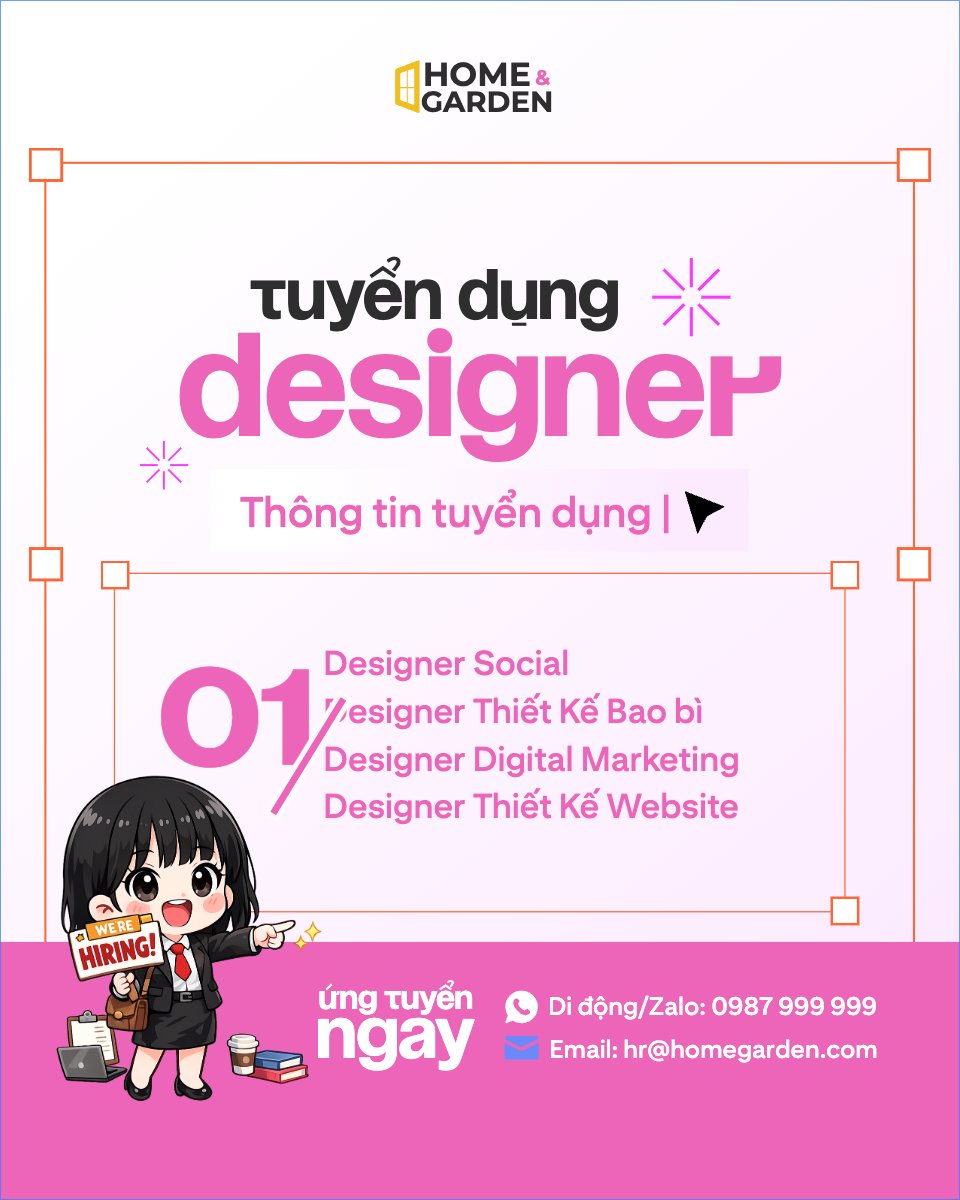 Tuyển dụng Designer
