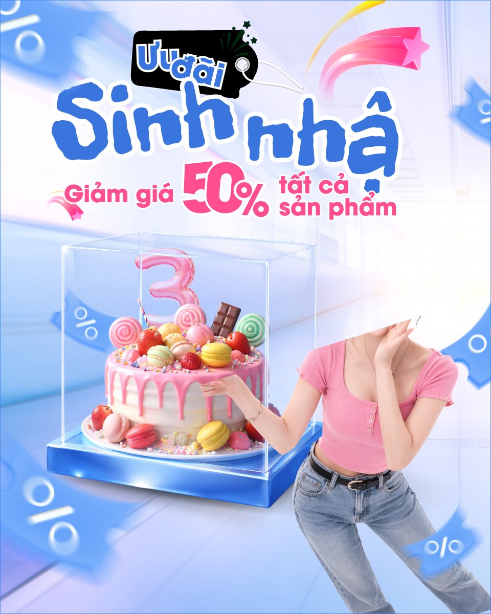 Giảm giá sinh nhật