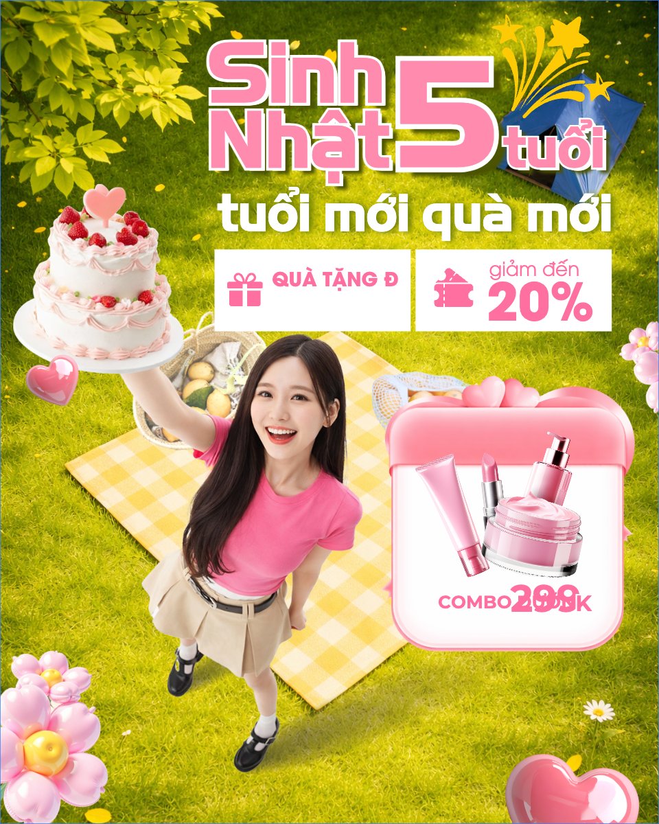 Giảm giá sinh nhật