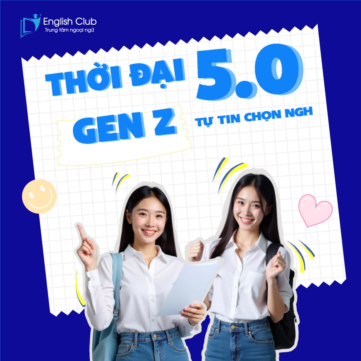Mẫu Bài post MXH vuông Giáo dục, education, school, trường học — LayerPic