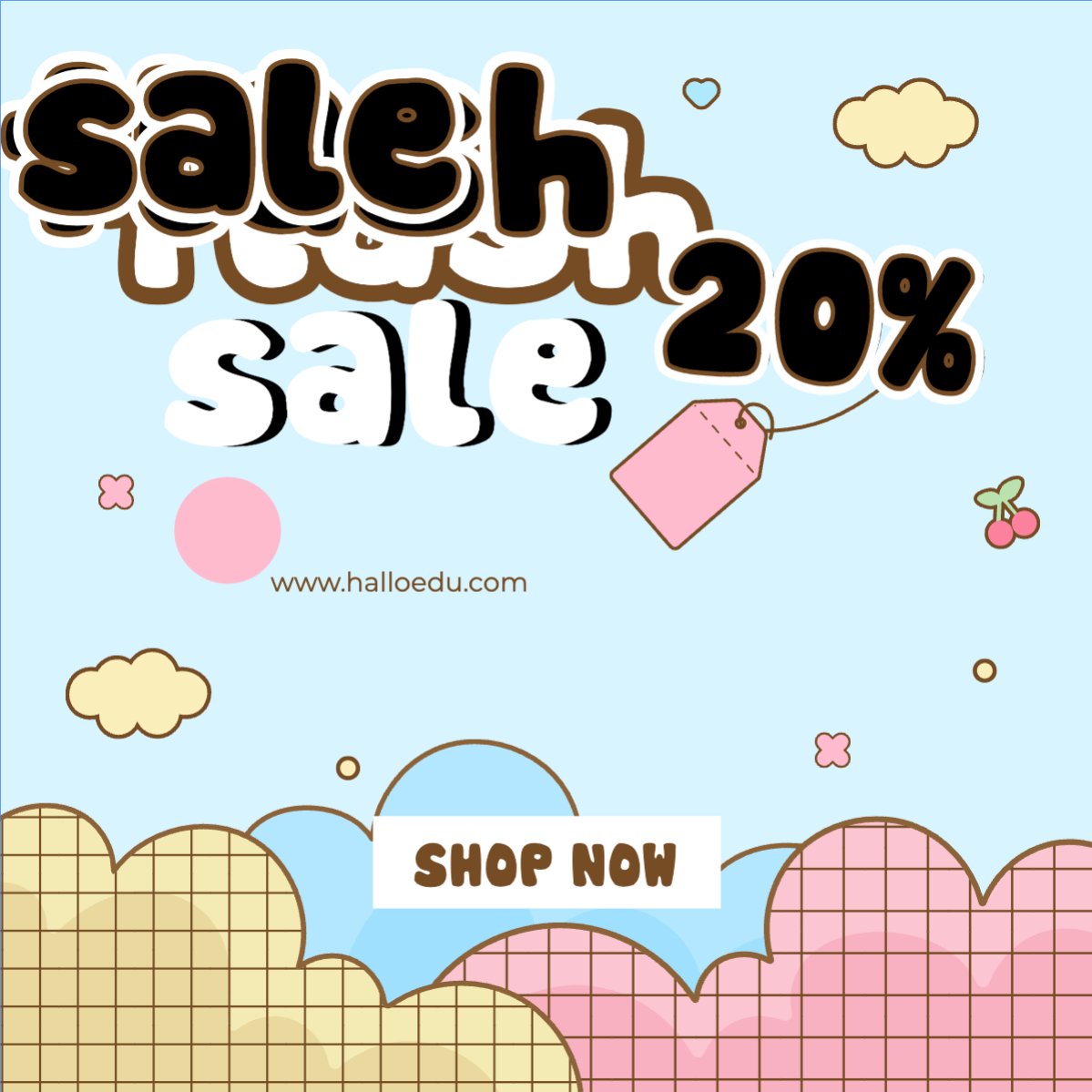 Mẫu Bài post MXH vuông Giảm giá, sale, fashion, thời trang, quần áo, trang phục, clothes, outfit — LayerPic