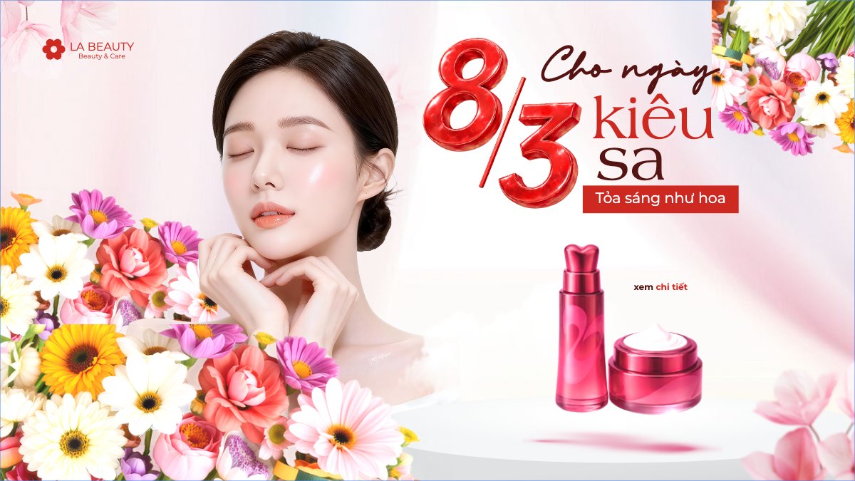 Cho ngày 8/3 kiêu sa tỏa sáng như hoa