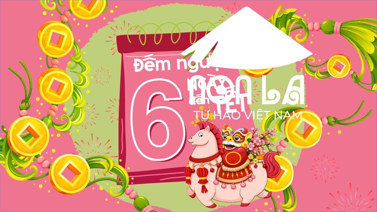 Mẫu Bài post MXH (16:9) Thông báo Tết — LayerPic