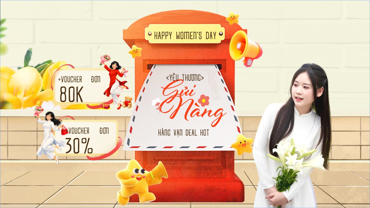Yêu thương gửi nàng hàng vạn deal hot