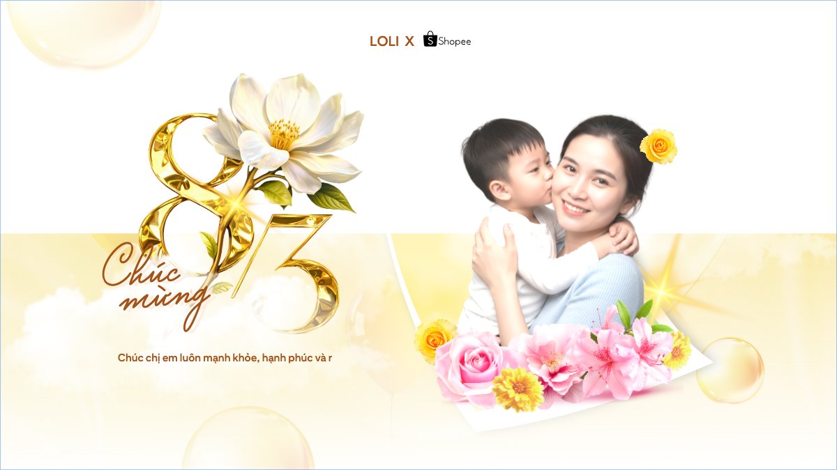 Chúc mừng ngày Quốc tế phụ nữ 8/3