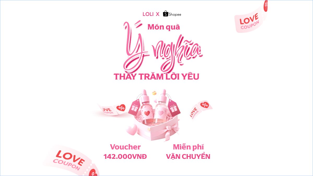 Mẫu Bài post MXH (16:9) Ý nghĩa thay trăm lời yêu — LayerPic