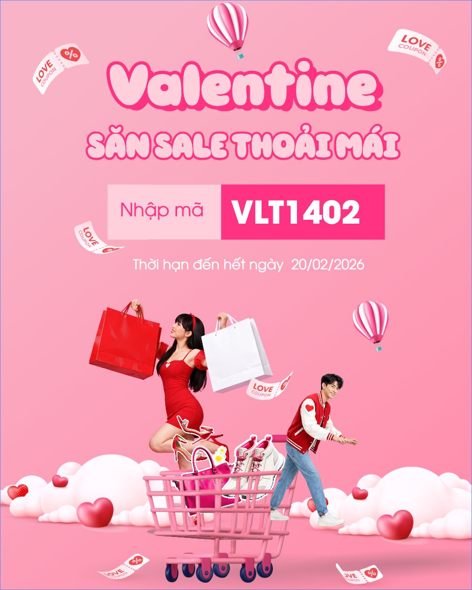 Valentine săn sale thoải mái