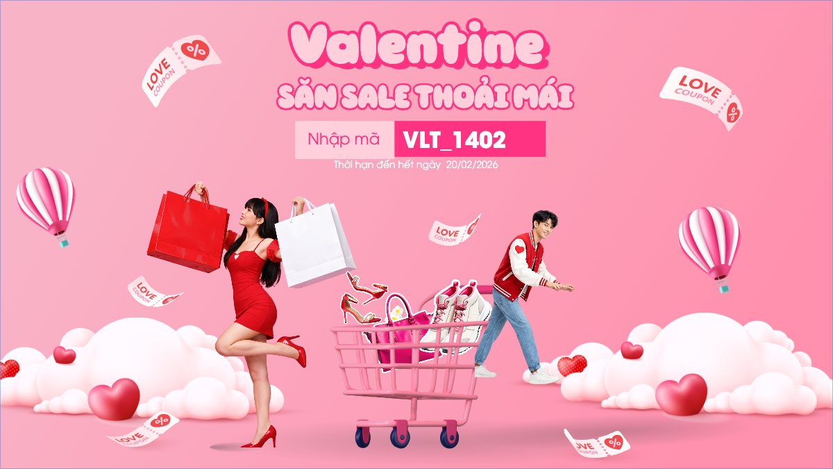 Valentine săn sale thoải mái