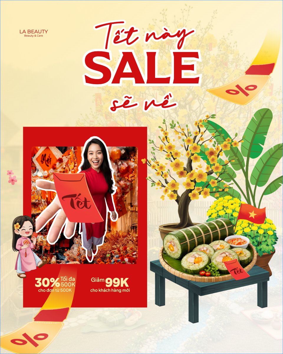 Mẫu Bài post MXH dọc Tết này sale sẽ về — LayerPic