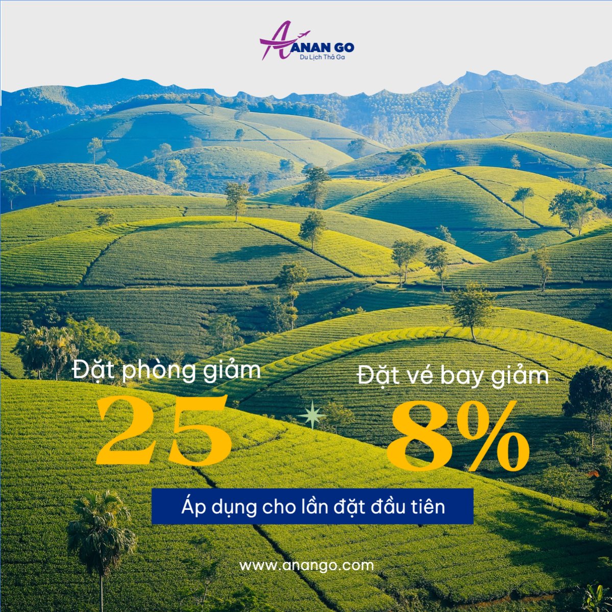 Mẫu Bài post MXH vuông Du lịch, travel, tourism, trải nghiệm, khám phá — LayerPic