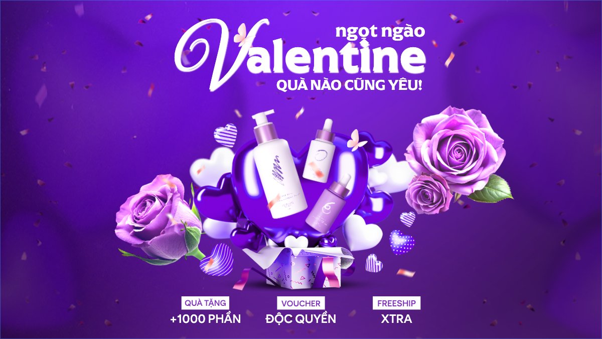Valentine ngọt ngào quà nào cũng yêu