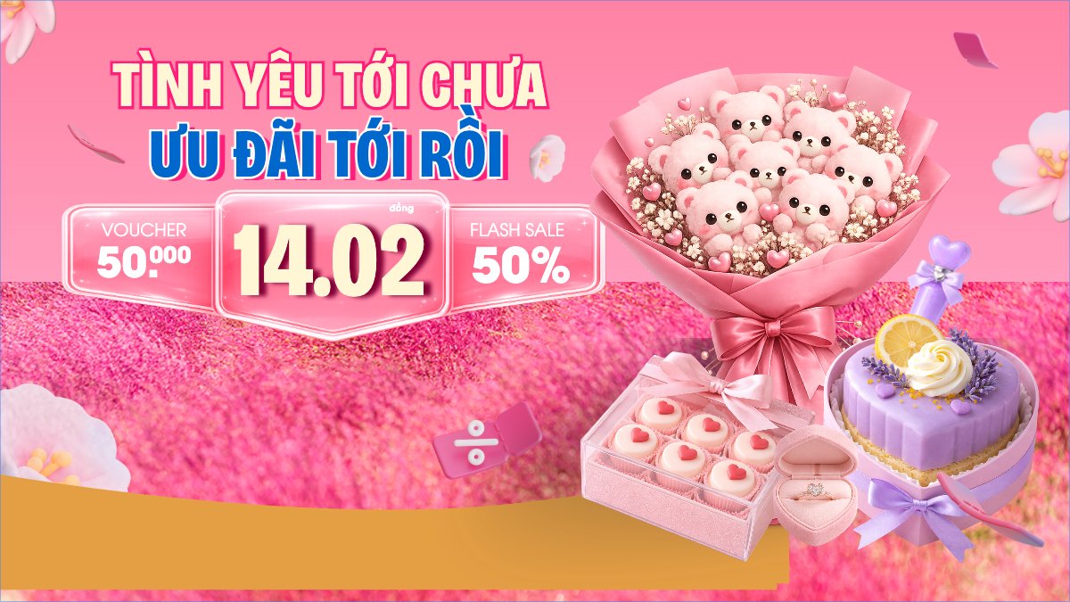 Tình yêu tới chưa ưu đãi tới rồi