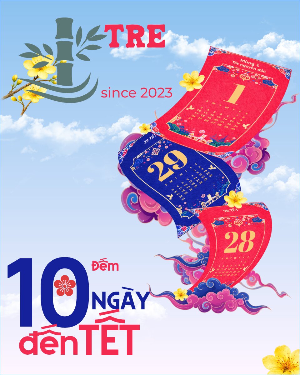 10 ngày đếm ngược đến tết