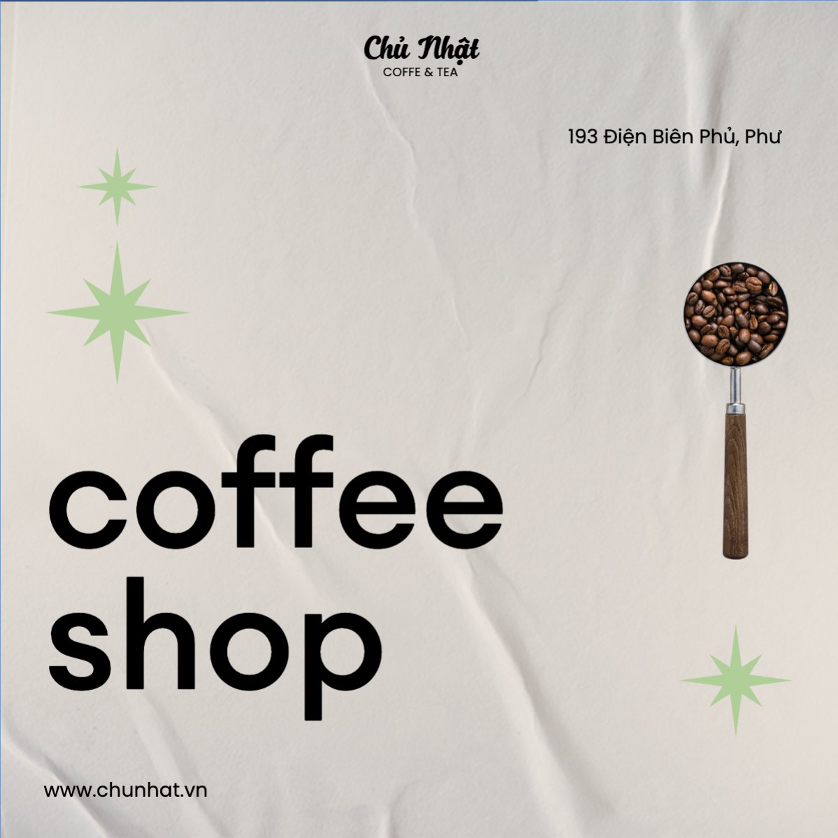 Mẫu Bài post MXH vuông Nước uống, juice, giải khát, F&B, drink, cafe, coffee, cà phê — LayerPic