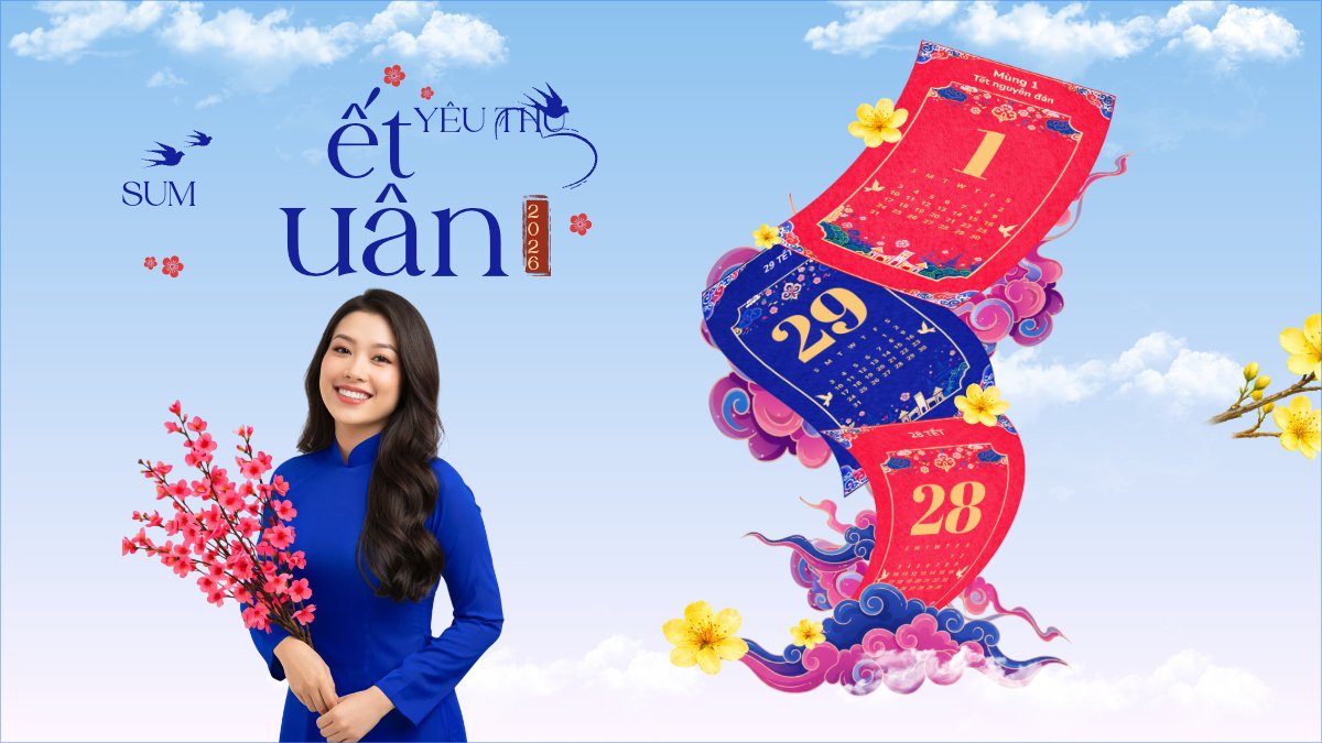 Tết yêu thương xuân sum vầy