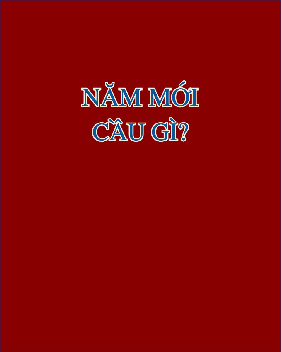 Mẫu Bài post MXH dọc Năm mới cầu gì? — LayerPic