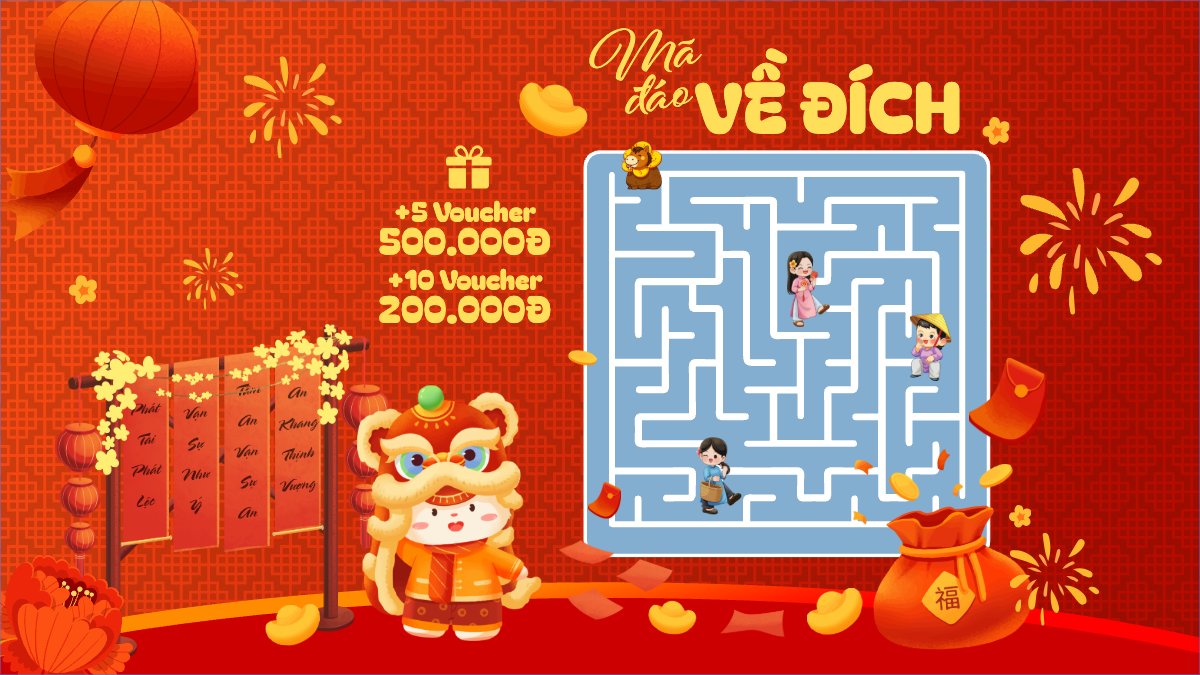 Mẫu Bài post MXH (16:9) Mã đáo về đích — LayerPic