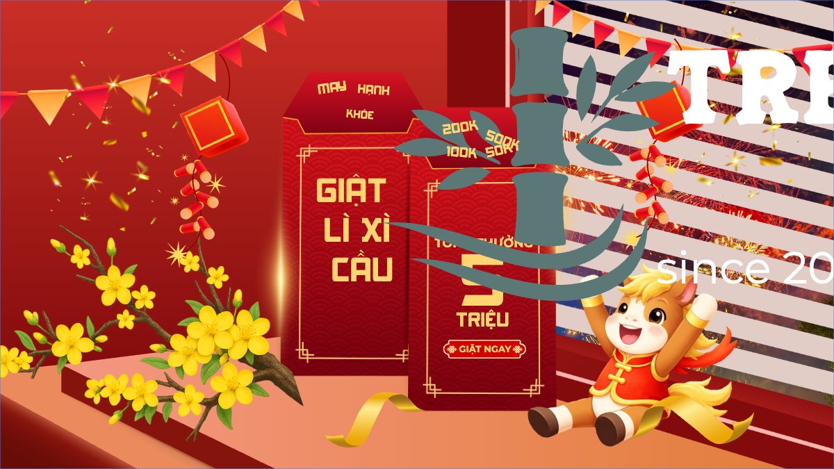 Giật lì xì cầu may