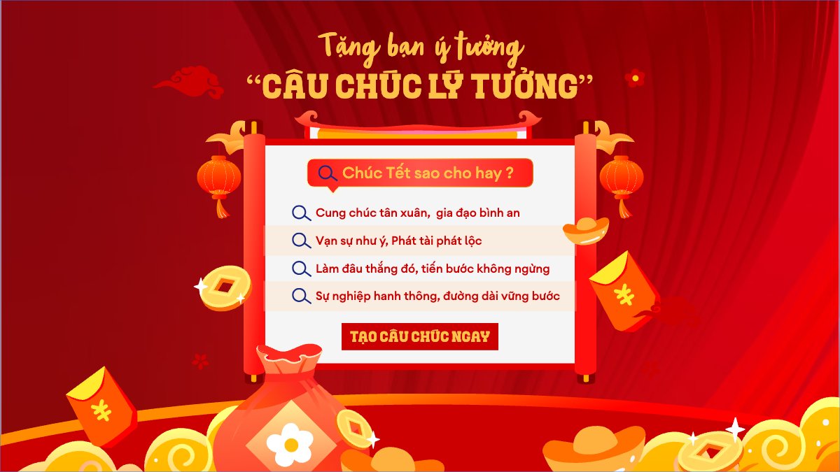 Mẫu Bài post MXH (16:9) Tặng bạn ý tưởng câu chúc lý tưởng — LayerPic