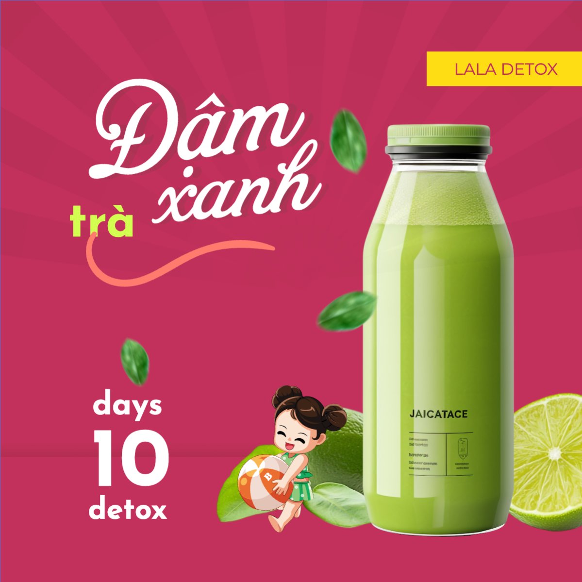 Mẫu Bài post MXH vuông Nước ép, healthy, nước uống, juice, giải khát, F&B, drink — LayerPic