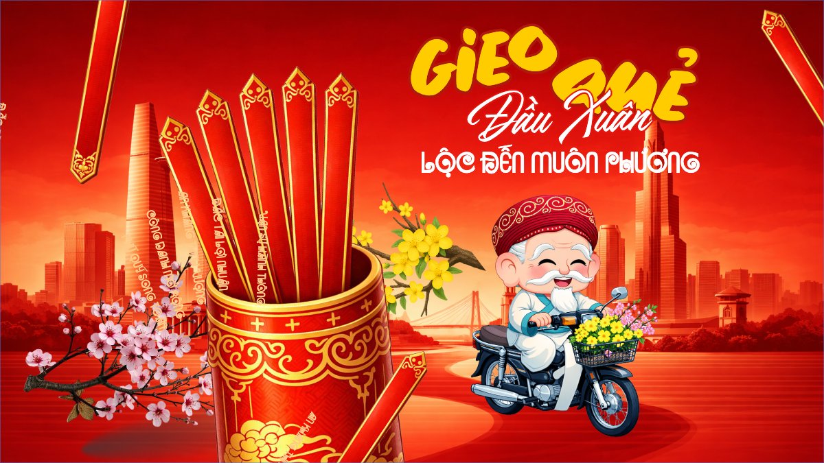 Gieo quẻ đầu xuân lộc đến muôn phương