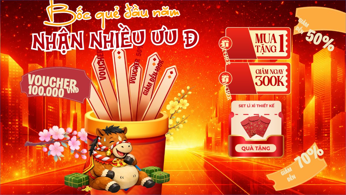 Bốc quẻ đầu năm nhận nhiêu ưu đãi