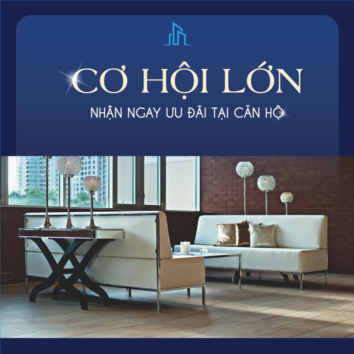 Mẫu Bài post MXH vuông Xây dựng, build, nội thất, bất động sản, interior, real estate, doanh nhân — LayerPic