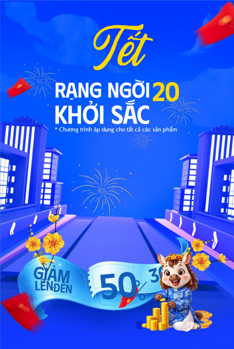 Mẫu Bài post MXH dọc Tết rạng ngời khởi sắc — LayerPic