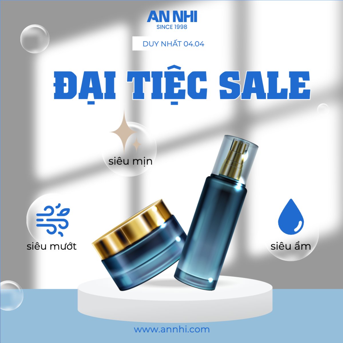 Mẫu Bài post MXH vuông Spa, beauty, làm đẹp, thẩm mỹ, comestic — LayerPic