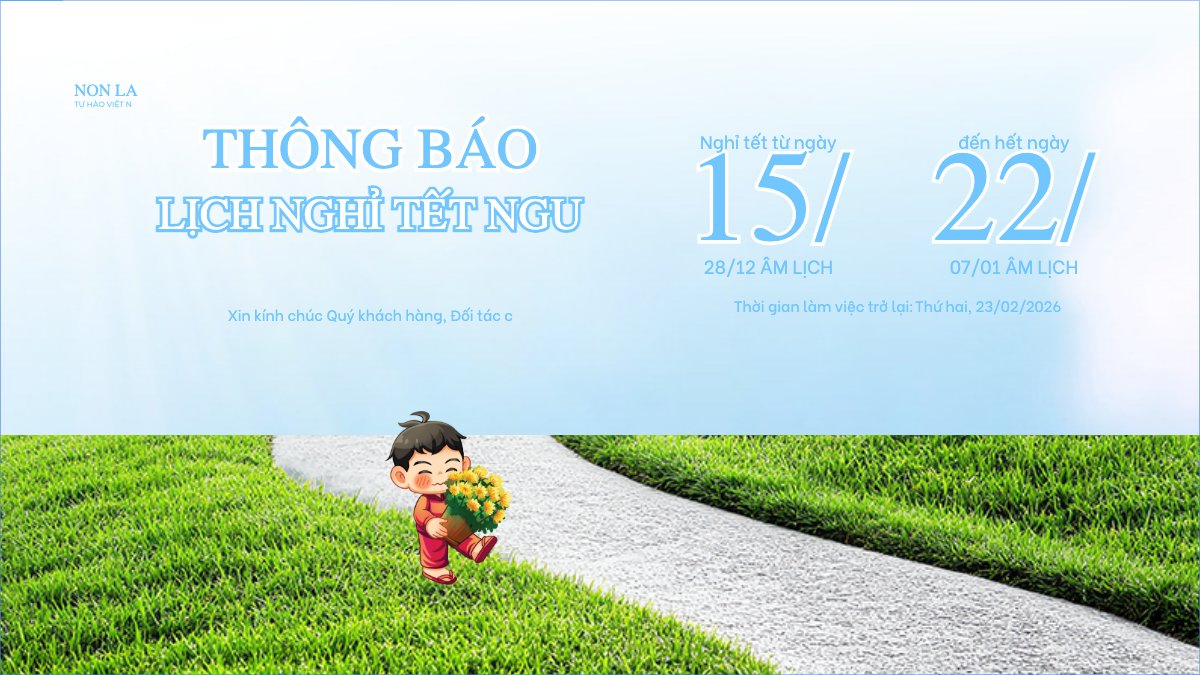 Thông báo lịch nghỉ tết nguyên đán Bính Ngọ 2026
