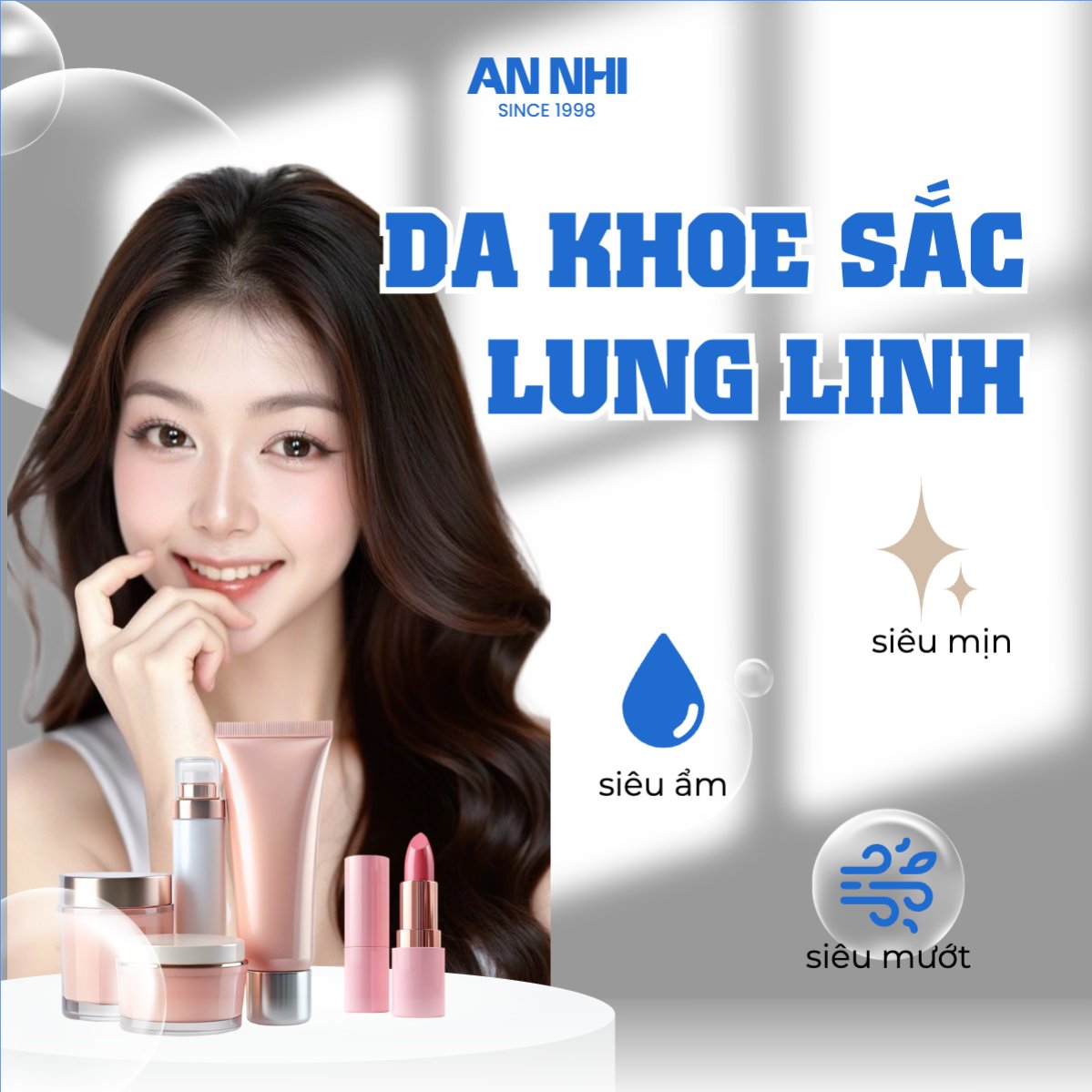 Mẫu Bài post MXH vuông Spa, beauty, làm đẹp, thẩm mỹ, comestic — LayerPic