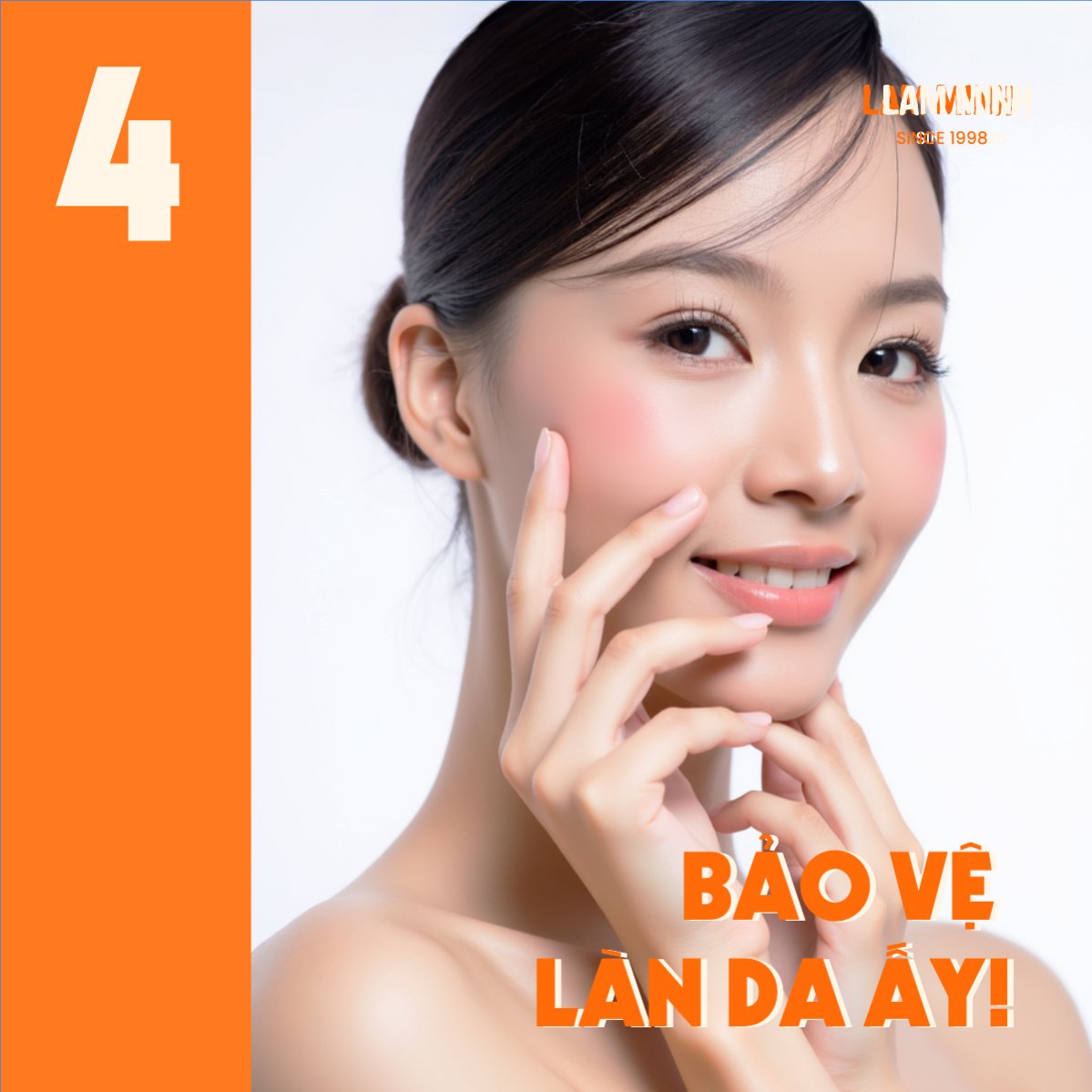 Mẫu Bài post MXH vuông Spa, beauty, làm đẹp, thẩm mỹ — LayerPic