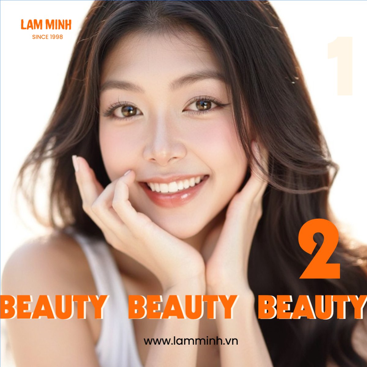 Mẫu Bài post MXH vuông Spa, beauty, làm đẹp, thẩm mỹ — LayerPic