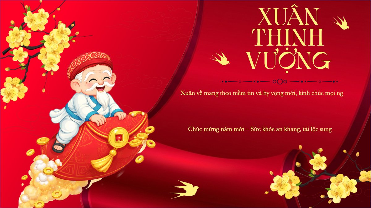 Mẫu Bài post MXH (16:9) Xuân thịnh vượng — LayerPic