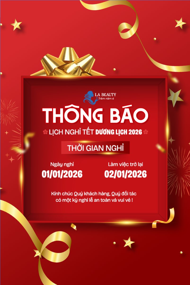 Thông báo lịch nghỉ Tết dương lịch 2026