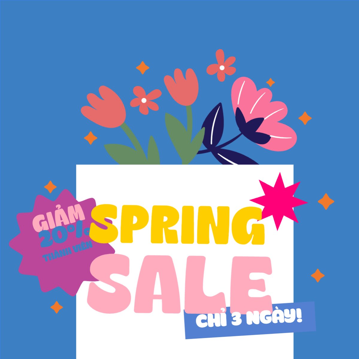 Mẫu Bài post MXH vuông Nông sản, agricultural, farm, flower shop, cửa hàng hoa — LayerPic