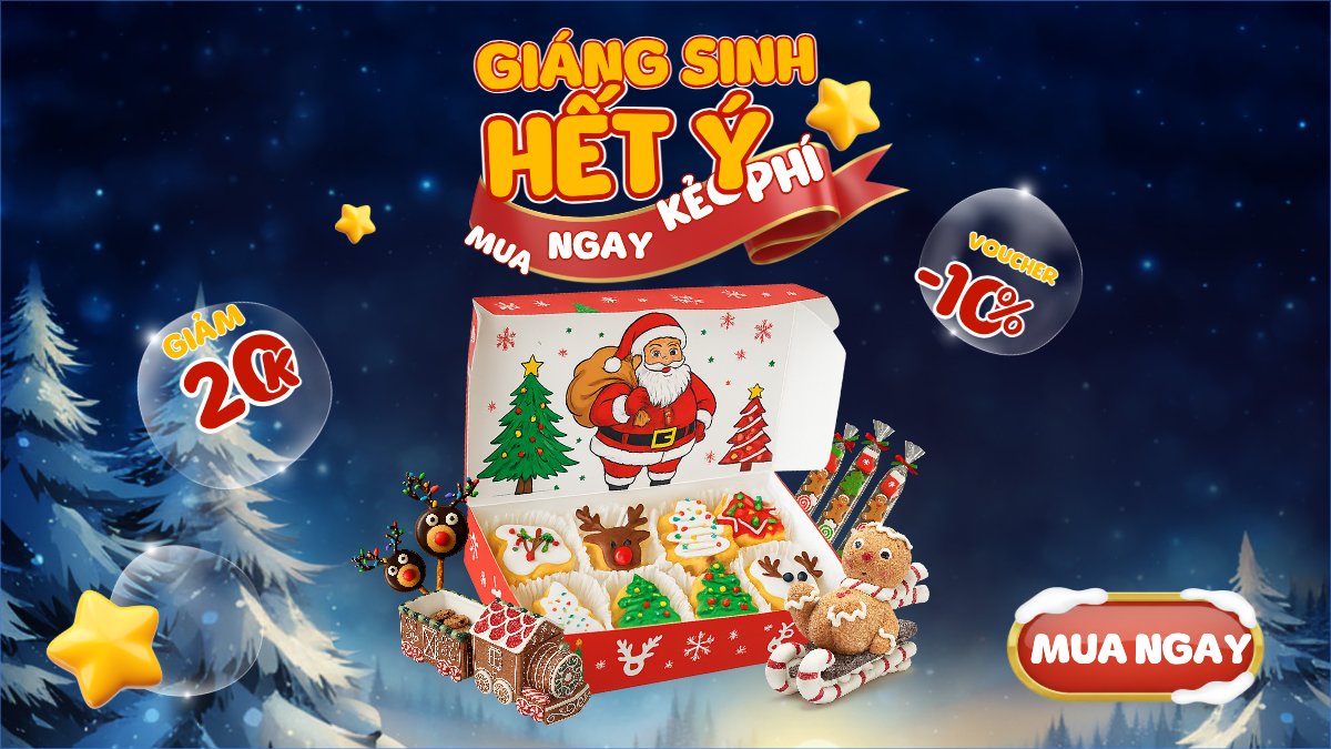 Giáng sinh hết ý mua ngay kẻo phí