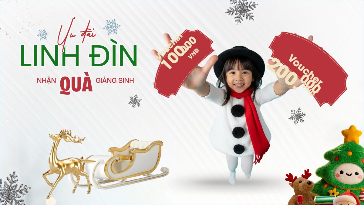 Mẫu Bài post MXH (16:9) Ưu đãi linh đình — LayerPic