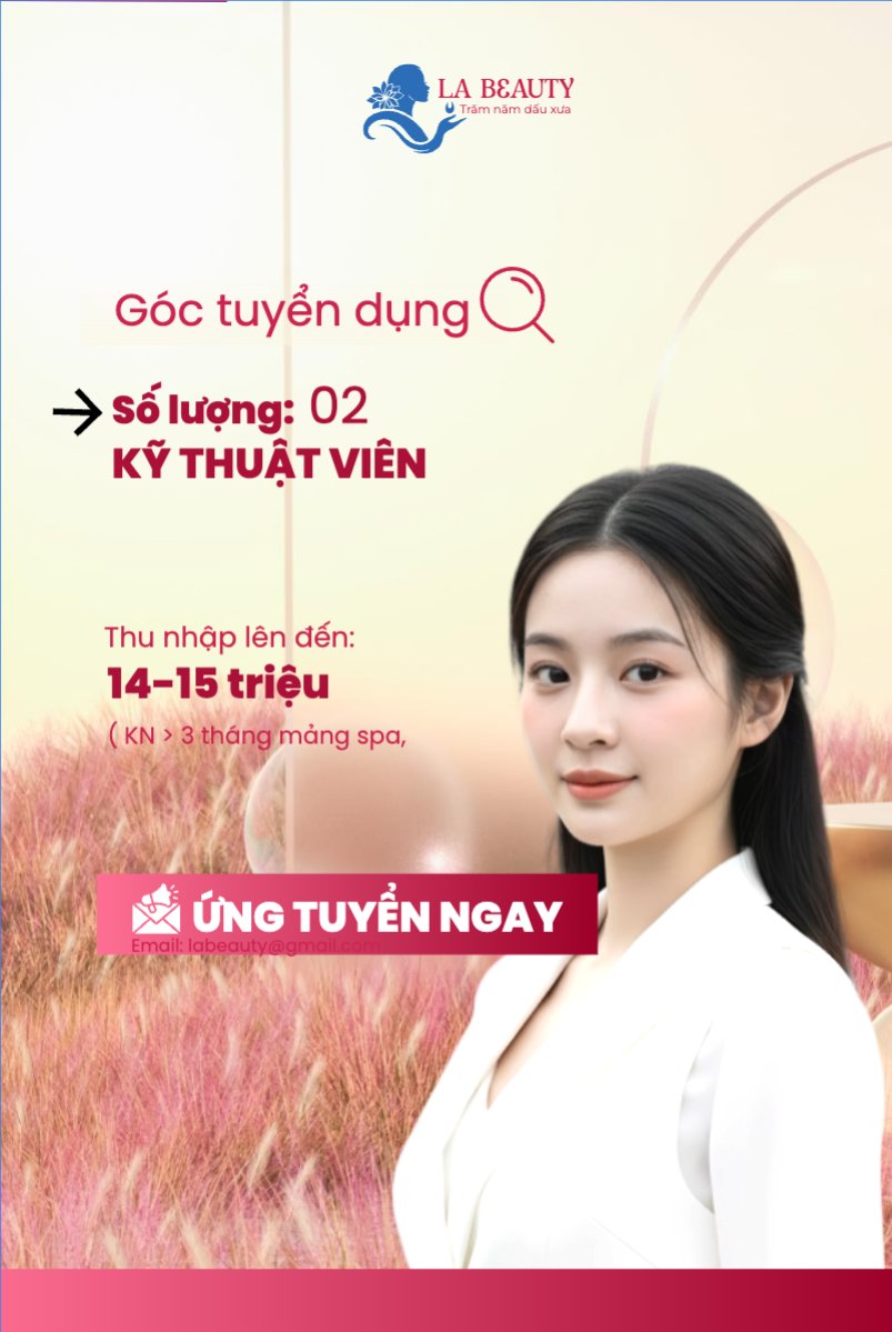 Mẫu Bài post MXH dọc Góc tuyển dụng — LayerPic