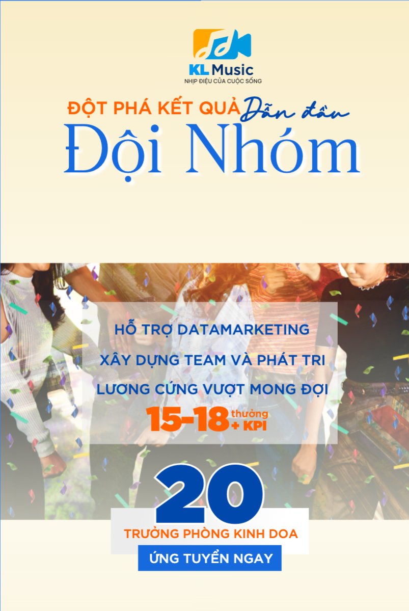 Mẫu Bài post MXH dọc Đột phá kết quả dẫn đầu đội nhóm — LayerPic